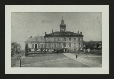 Ancien hôtel de ville de Limoges (vers 1880) - 15 Fi 68