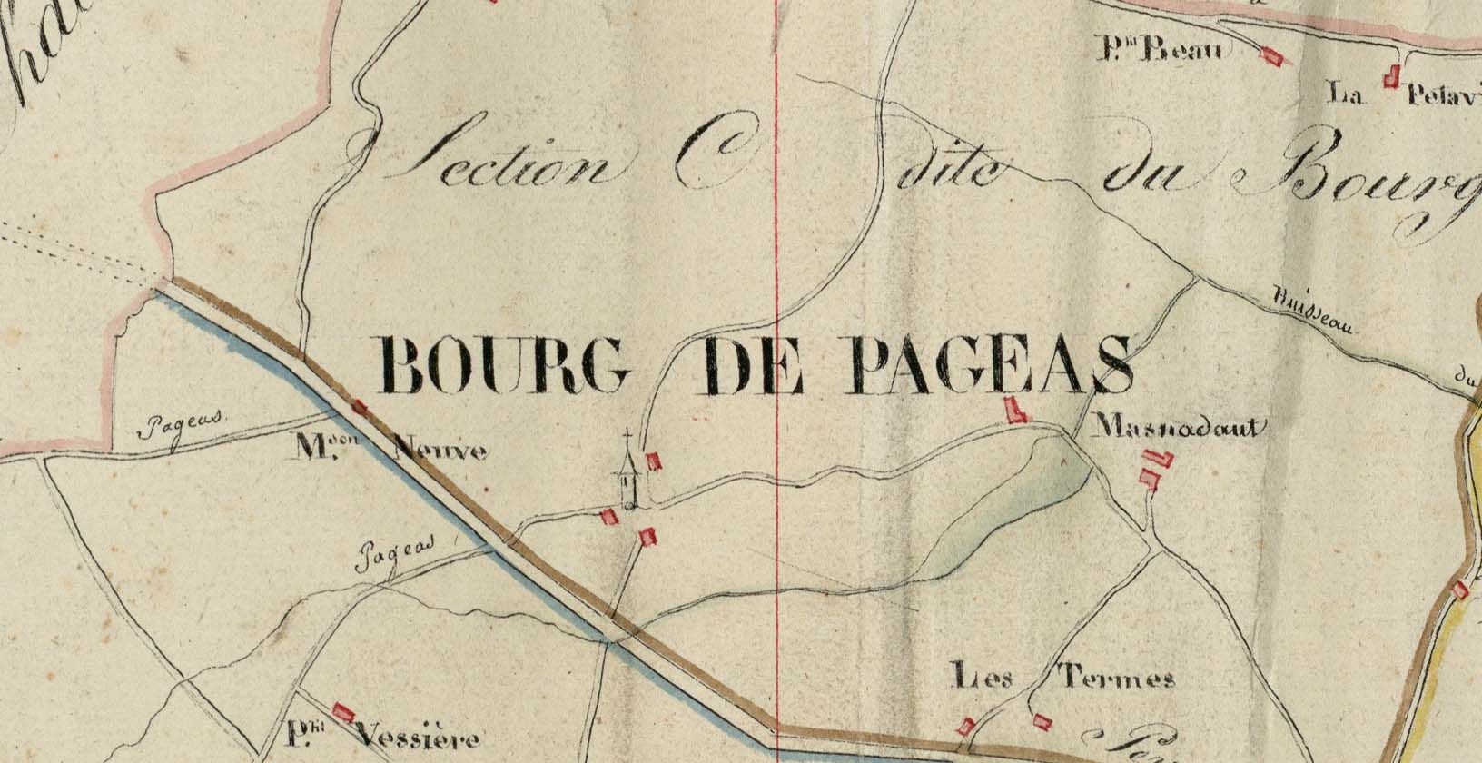 Pageas (sous-série E DEP 112)