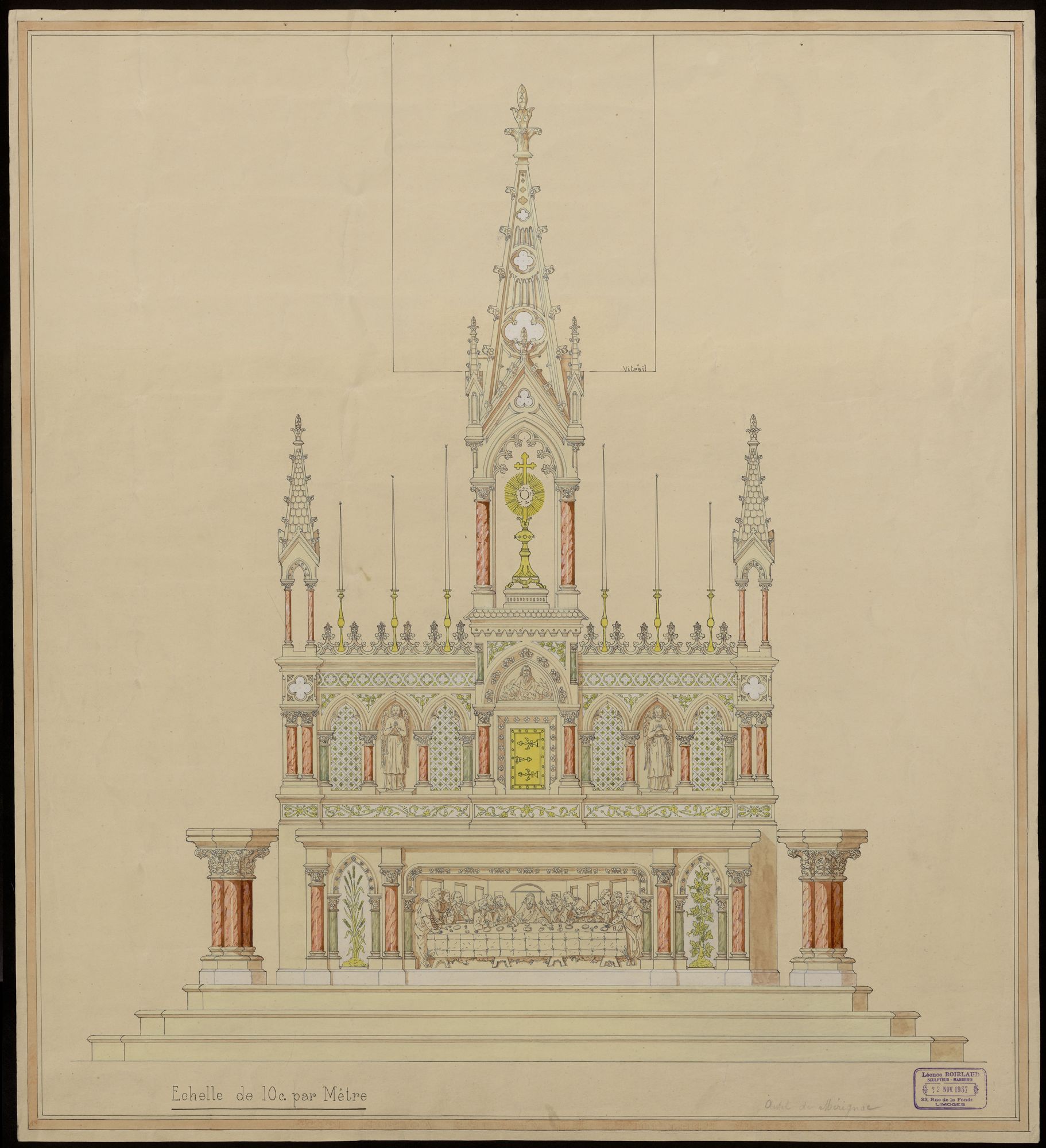 Un fonds de sculpteurs Limougeauds (1879-1937) disponible