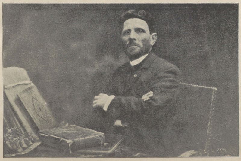 Alfred Leroux (1855-1921) - Photographie publiée dans le Bulletin de la Société archéologique et historique du Limousin, 1924
