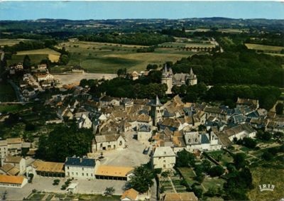 Coussac-Bonneval, vue aérienne