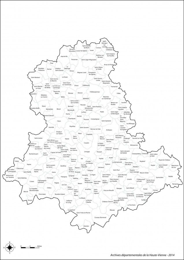 Cadres administratifs contemporains (depuis 1790)