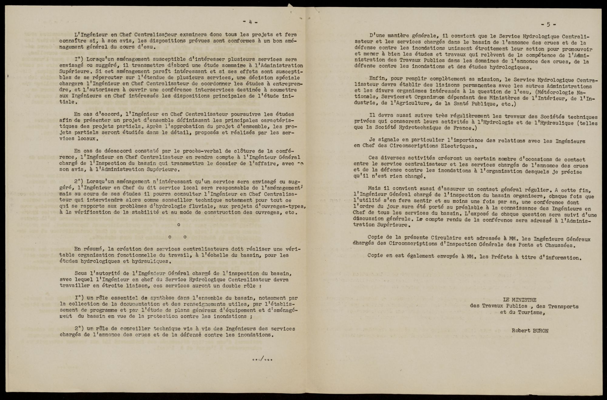 991 W 343 : Inondations, mesures de prévision et de prévention. 