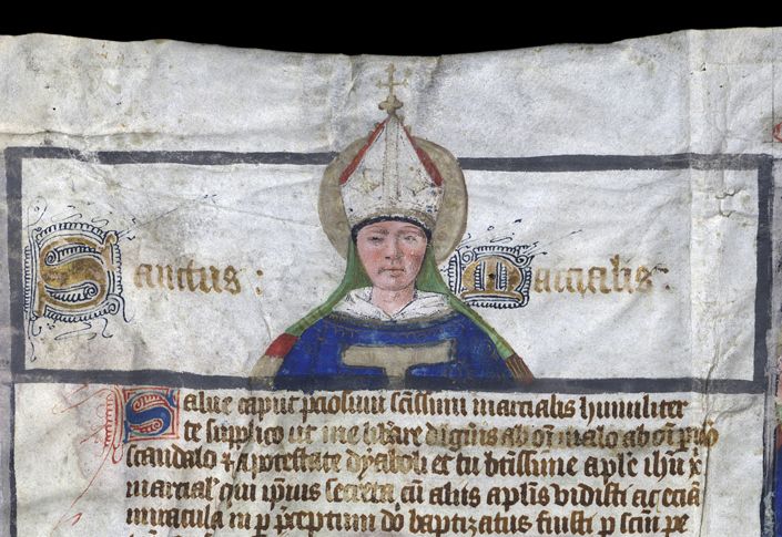 Scènes de la vie de saint Martial