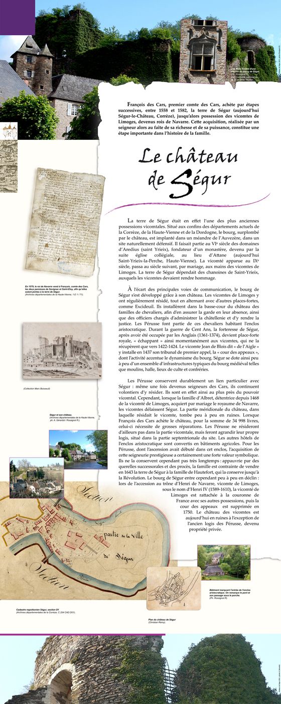 Le château de Ségur