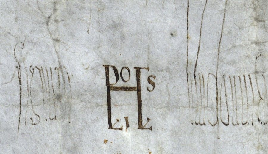 Monogramme de Louis le Pieux