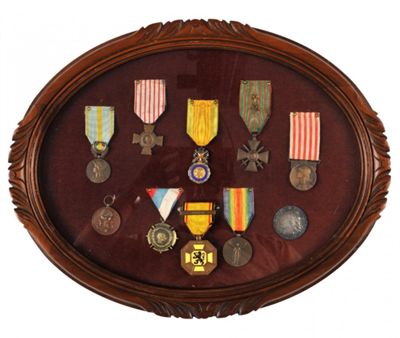 Les médailles de Louis Birod, de Limoges (21 NUM 136/2/1, prêt de Mme Lalanne)