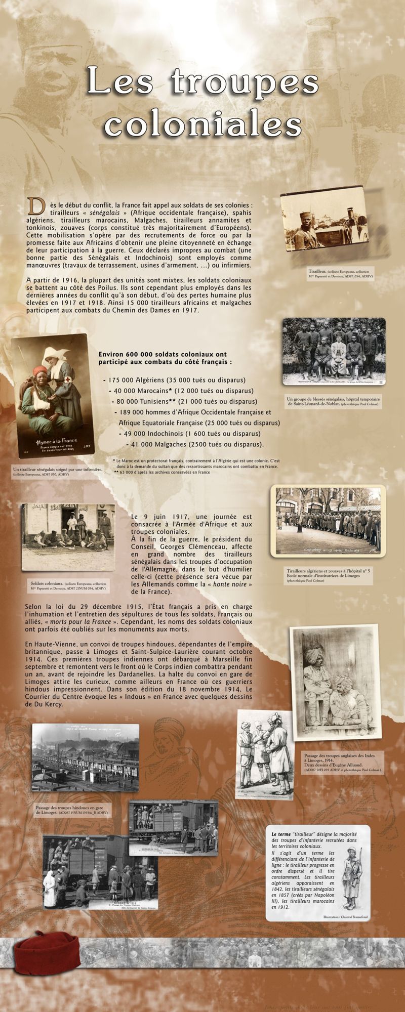 Les troupes de guerre